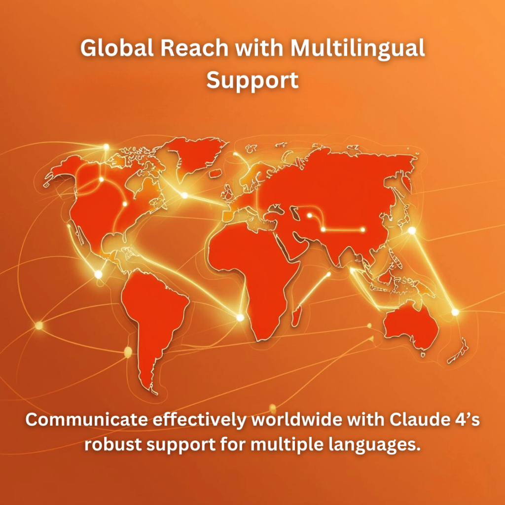 Global Reach with Multilingual Support - Claude 4